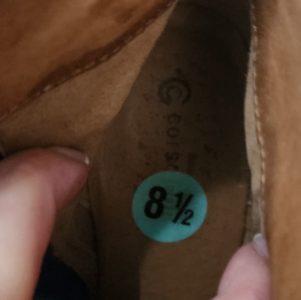 Corso Como Navy Suede Studded Booties - Picture 10 of 10